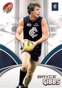 2007 Select AFL Supreme #30 Bryce Gibbs Front